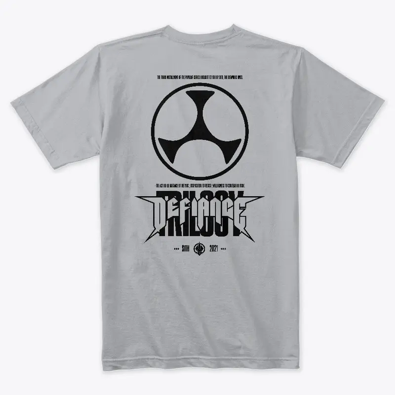 Defiance Trilogy Tee (Grey)