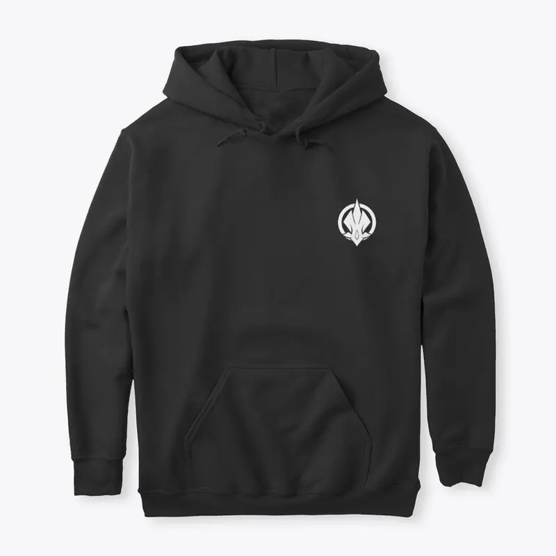 White Logo Hoodie