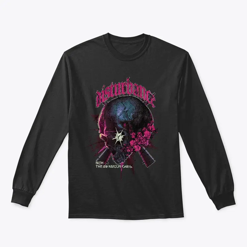 Disturbance Skull Long Sleeve/Tee