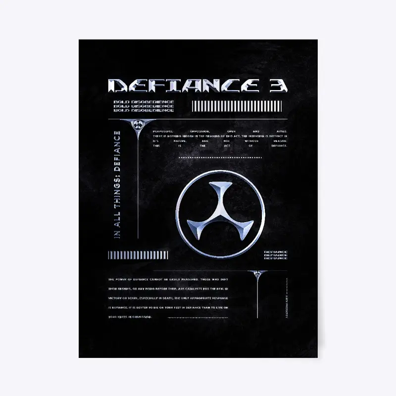 Defiance 3 Poster